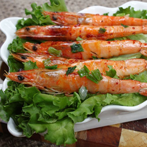 Tôm Nướng Ngũ Vị